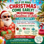 Help Project SALT Make Christmas Come Early at the Christmas in July Pool Party