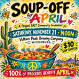 Soup-Off for April: A Little Soup, A Lot of Love!